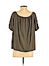 Ann Taylor LOFT Green Short Sleeve Top Size M - photo 2