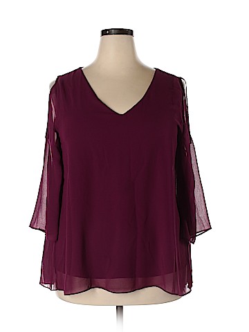 By Artisan 3/4 Sleeve Blouse (view 1)