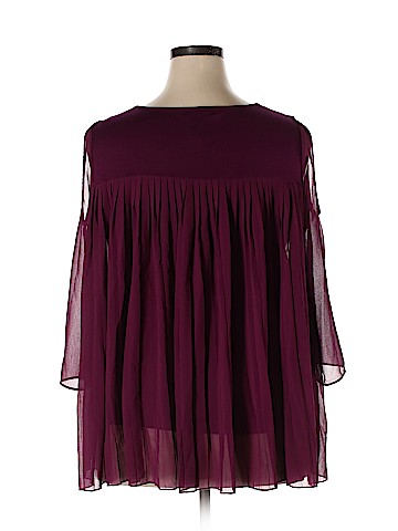 By Artisan 3/4 Sleeve Blouse (view 2)