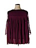 By Artisan Purple 3/4 Sleeve Blouse Size XXL - photo 2