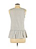 Ann Taylor LOFT Outlet 100% Cotton Gray Tank Top Size M - photo 2