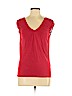 Anne Klein Red Short Sleeve T-Shirt Size M - photo 1