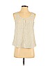 Paraella 100% Polyester Ivory Sleeveless Blouse Size M - photo 1