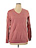 Laura Scott Pink Pullover Sweater Size XL - photo 1