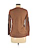Banana Republic 100% Merino Extra Fine Wool Brown Wool Pullover Sweater Size M (petite) - photo 2