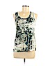 Simply Vera Vera Wang 100% Rayon White Sleeveless Top Size M - photo 1
