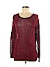L Love Burgundy Pullover Sweater Size Med - Lg - photo 1