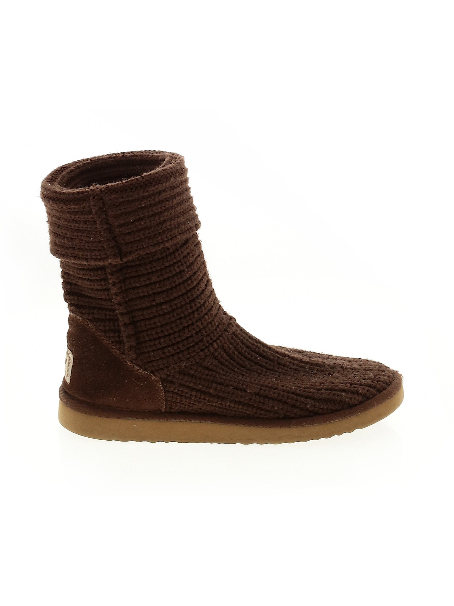 Ugg Australia Solid Brown Boots Size 8 - 72% off | thredUP