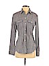 Banana Republic 100% Cotton Black Long Sleeve Button-Down Shirt Size M - photo 1