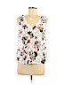 A New Day 100% Polyester White Sleeveless Blouse Size M - photo 1