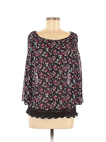 Charming Charlie 3/4 Sleeve Blouse (view 1)