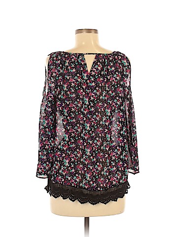 Charming Charlie 3/4 Sleeve Blouse (view 2)