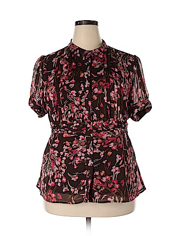 Apt. 9 Short Sleeve Blouse (view 1)