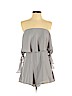 L'Atiste by Amy 100% Polyester Gray Romper Size S - photo 1