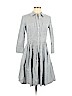 Eliza J 100% Cotton Blue Casual Dress Size 8 - photo 1