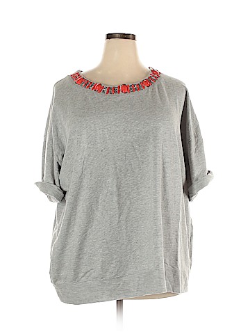 Halogen Short Sleeve Top (view 1)