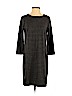 Ann Taylor LOFT Gray Casual Dress Size M - photo 1