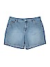 Faded Glory Blue Denim Shorts Size 20 - photo 1