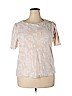 Ann Taylor LOFT Pink Short Sleeve Top Size XXL - photo 1