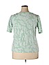 Ann Taylor LOFT Green Short Sleeve Top Size XXL - photo 2