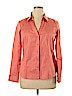 Talbots 100% Cotton Orange Long Sleeve Button-Down Shirt Size 16 (petite) - photo 1