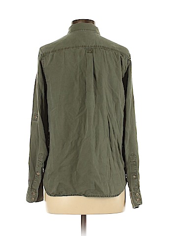 American Eagle Outfitters Long Sleeve Button-Down Shirt (view 2)