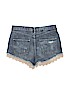 Free People 100% Cotton Blue Denim Shorts Size 28 waist - photo 2