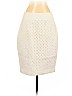 Ann Taylor LOFT 100% Cotton White Casual Skirt Size 8 - photo 1