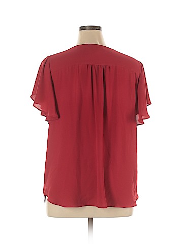Ann Taylor LOFT Short Sleeve Blouse (view 2)