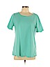 Andree by UNIT Blue Short Sleeve Blouse Size L - photo 1