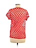 Hi-Line 100% Polyester Red Short Sleeve Blouse Size M - photo 2