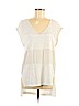 Banana Republic Ivory Short Sleeve Blouse Size M - photo 1