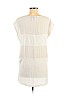 Banana Republic Ivory Short Sleeve Blouse Size M - photo 2