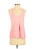 Banana Republic 100% Cotton Pink Sleeveless T-Shirt Size S - photo 1