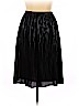 Ann Taylor LOFT 100% Polyester Black Formal Skirt Size L - photo 2