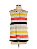 Banana Republic 100% Polyester Yellow Sleeveless Blouse Size L - photo 1