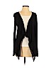 Express 100% Rayon Black Cardigan Size M - photo 1
