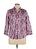 Talbots Pink 3/4 Sleeve Button-Down Shirt Size 16 (petite) - photo 1