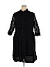Who What Wear 100% Cotton Black Casual Dress Size 2X - photo 1