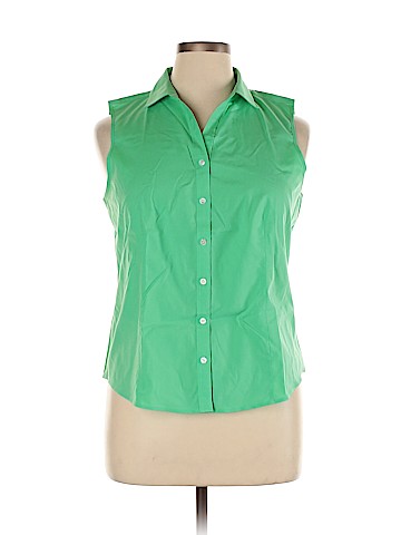 Talbots Short Sleeve Button-Down Shirt (view 1)