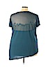 Old Navy Blue Short Sleeve Top Size 3X - photo 2