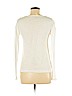 Ann Taylor LOFT 100% Cotton Ivory Long Sleeve Top Size M - photo 2