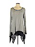 Bobeau Gray Long Sleeve Top Size M - photo 1