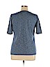 Liz Claiborne Blue Short Sleeve T-Shirt Size XL - photo 2