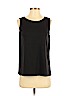 J.jill 100% Pima Cotton Black Sleeveless T-Shirt Size S (petite) - photo 1
