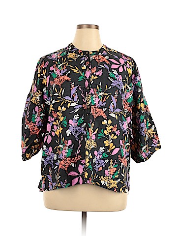 Lou & Grey Short Sleeve Blouse (view 1)