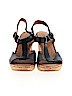 Born Handcrafted Footwear Black Wedges Size 8 - photo 2