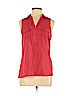 Outback Red 100% Polyester Red Sleeveless Blouse Size M - photo 1