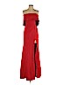 Maniju 100% Polyester Red Cocktail Dress Size S - photo 1