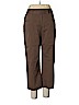 Ann Taylor LOFT Brown Casual Pants Size 10 - photo 1